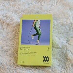 All in Motion Segmented Jump Rope with Yellow Packaging